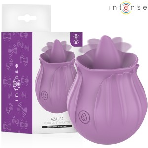 INTENSE - AZALEA FIORE STIMOLAZIONE DEL CLITORIDE CON 10 VIBRAZIONI VIOLA